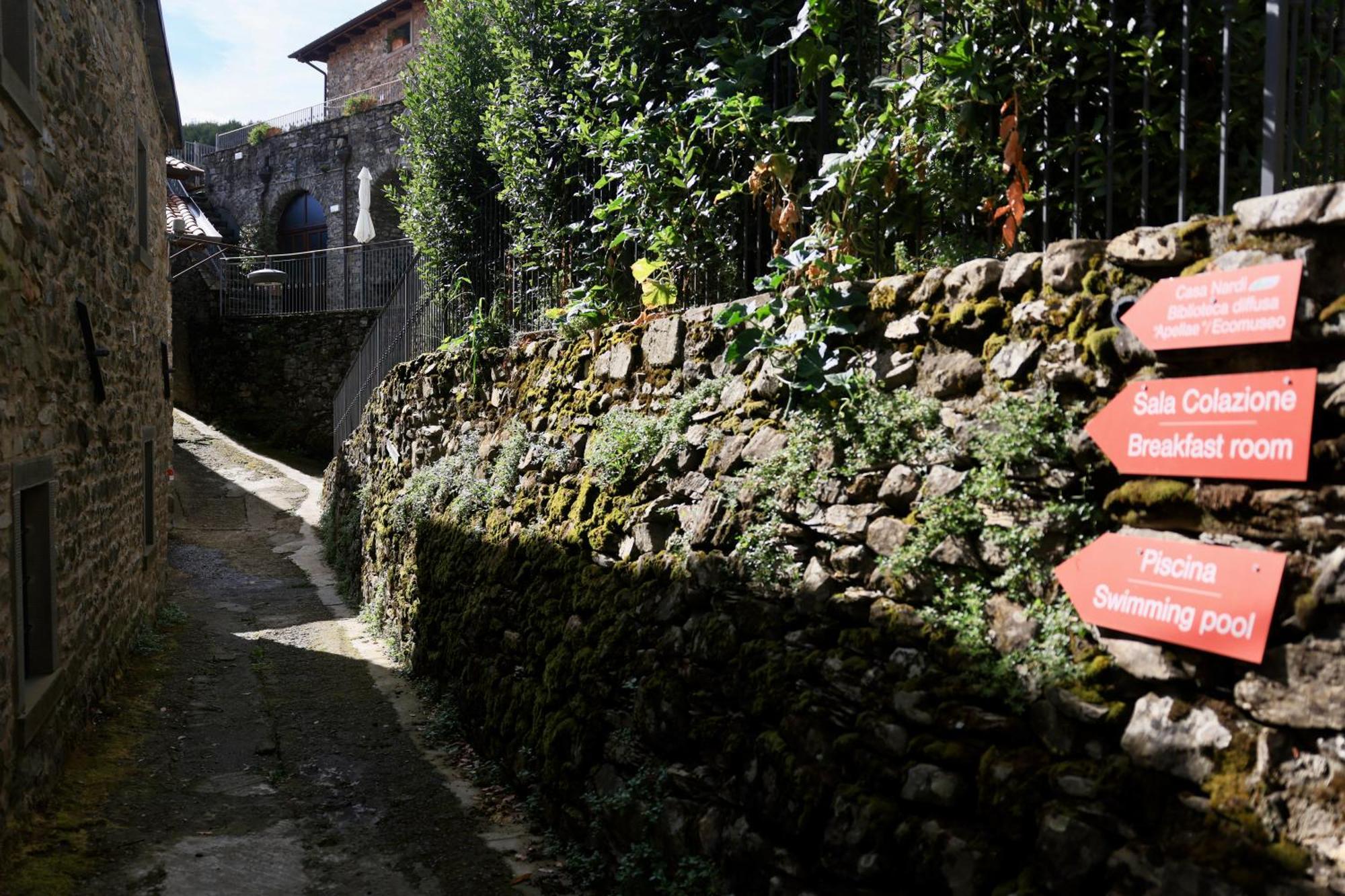 Agriturismo Montagna Verde Apella Licciana Nardi Bagian luar foto